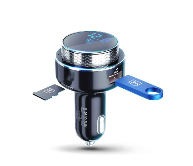 3mk Transmiter FM Hyper Car (Bluetooth, USB, microSD) - 1050536 - zdjęcie 2